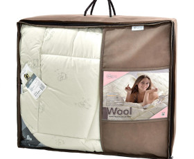 Ковдра Wool Classic вовняна зимова IDEIA 155х210 см щіл 300 гр/м2