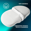 Подушка ортопедична CloudTherapy IDEIA 65х40х10 см з ефектом пам'яті (сіра)