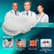 Подушка ортопедична CloudTherapy IDEIA 65х40х10 см з ефектом пам'яті (сіра)