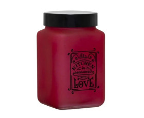 Банка HEREVIN MAT Kitchen RED 1,5 л