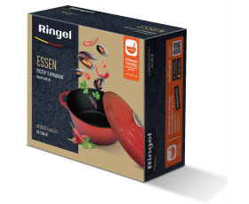 Гусятница RINGEL Essen Ростер 30*23*11 см (4.5л) з кришкою