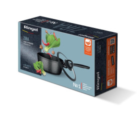 Ківш RINGEL Zira з кришкою 18 см (1.7л)
