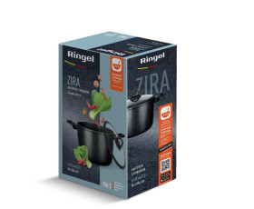 Каструля RINGEL Zira з кришкою висока 20 см (3.5л)
