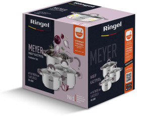 Набір каструль 6 пр. 1.6 л+2.3 л+3.2 л  RINGEL Meyer
