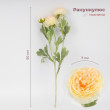Штучний ранункулюс з 3 бутонами, кремовий 50 см  9259-134