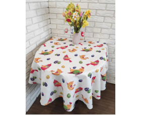 Скатертина "Print" Sagol 160х300 ovale великодня St-171
