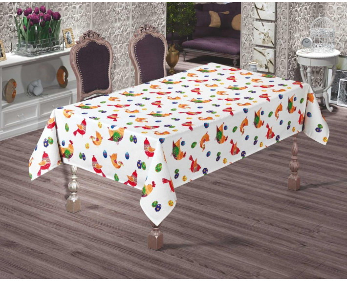 Скатертина "Print" Sagol 160х300 великодня St-171
