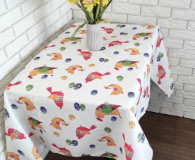 Скатертина "Print" Sagol 160х220 великодня St-171