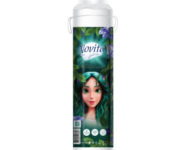 Диски  NOVITA Soft MAVKA 120шт //35