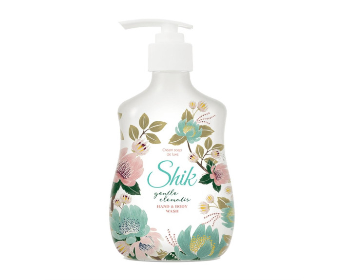 Крем-мило рідке Shik "Gentle Clematis" (дозатор) 500г