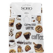 ФАРТУХ 60*84см бавовна 100% Cofee Patern SOHO