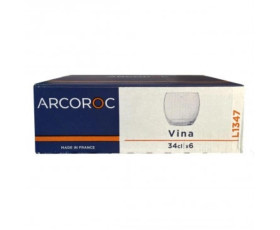 Склянка ARCOROC VINA /НАБІР/6х340 мл низьк.