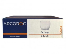 Склянка ARCOROC VINA /НАБІР/6х340 мл низьк.