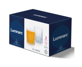 Склянка LUMINARC ELYSEES /НАБІР/ 2X300 мл низьк.