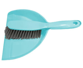 Совок IDEA HOME DS-509 Blue з щіткою 19х13 см