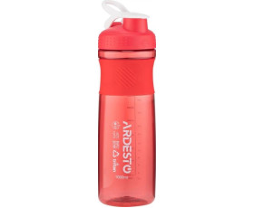 Пляшка для води ARDESTO Smart bottle, 1000мл, тритан, червоний