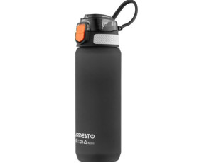 Пляшка для води ARDESTO Matte 800мл, пластик, чорний