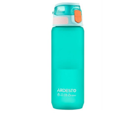 Пляшка для води ARDESTO Matte 800мл, пластик, блакитний