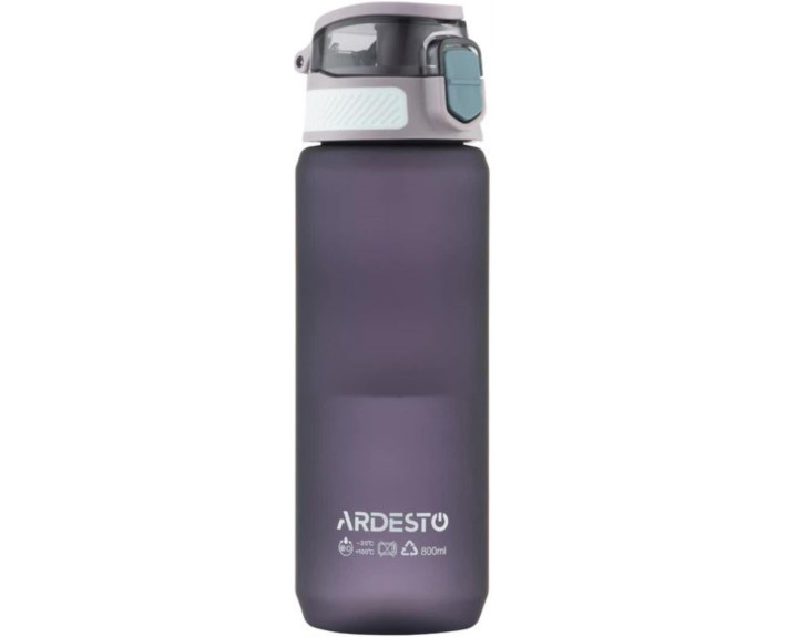 Пляшка для води ARDESTO Matte 800мл, пластик,фіолетовий