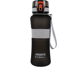 Пляшка для води ARDESTO Balance 650мл, пластик, чорний