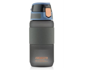Пляшка для води ARDESTO Spring 600мл, пластик, чорний