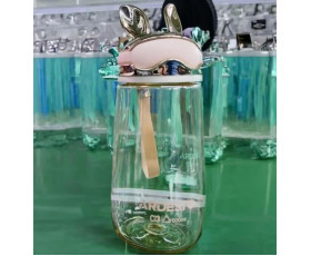 Пляшка для води ARDESTO Bunny 600мл, пластик, жовтий