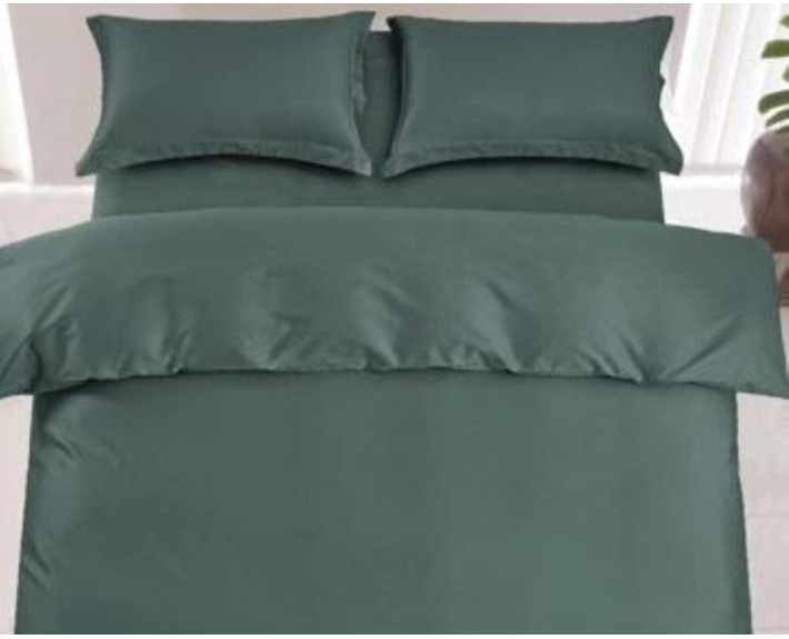 Підковдра ARDESTO Mix&Match Premium, 200х220см, 100% бавовна, сатин,зелений