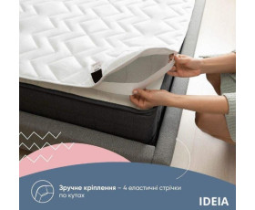Наматрацник NORDIC COMFORT 180*200 СТЕБ щіл.150 4 резинки