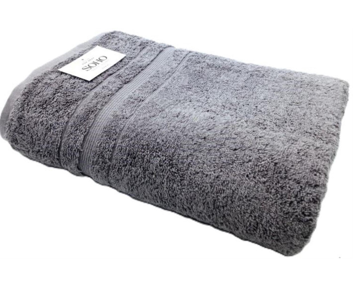 Рушник 50*90 бавовна 100% Fox Dark Gray SOHO