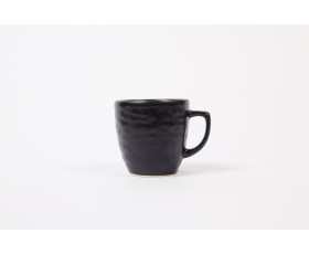 Чашка для чаю KOSEM 9 см, KP001009F,мат.чорна, кераміка, Туреччина