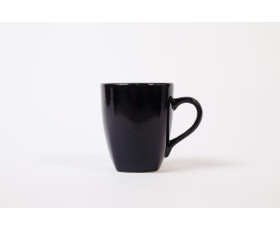 Чашка для чаю KOSEM 9 см, KP001009F, чорна, кераміка, Туреччина