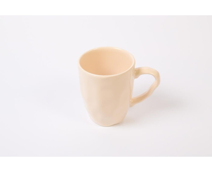 Чашка для чаю BULUT 9 см, KP101009F, кремова, кераміка, Туреччина