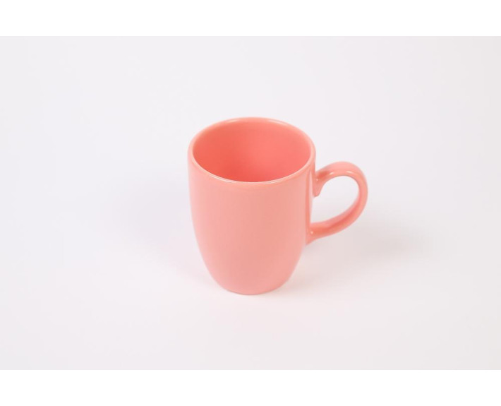 Чашка для чаю BULUT 9 см, KP101009F, рожева, кераміка, Туреччина