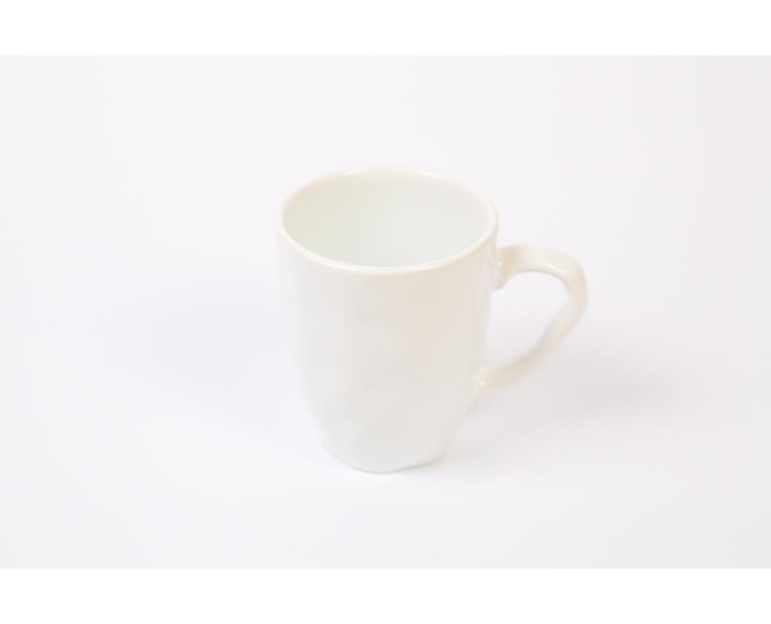 Чашка для чаю ORGANIC 10 см, KP020010F, біла, кераміка, Туреччина