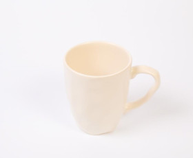 Чашка для чаю ORGANIC 10 см, KP020010F, крем, кераміка, Туреччина