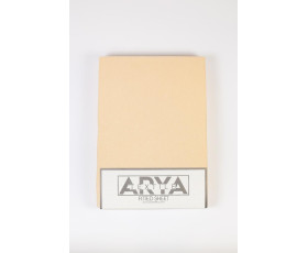 Простынь на резинке 180*200(+25)см, PR-92888, бежевый, трикотаж, ТМ Arya Home, Турция