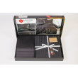 КПБ 2,0 ELEGANT (підк.200X220см, прост.240X260см, навол.2шт 50X70см), ANTRASIT, страйп-сатин, ТМ Cot