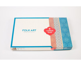 КПБ 2,0 FOLK ART (підк.200X220см, прост.240X260см, навол.2шт 50X70см), DALILA TARCIN, ранфорс, ТМ Co