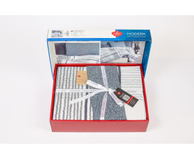 КПБ 2,0 MODERN РЕАКТИФ (подк.200X220см, прост.240X260см, навол.2шт 50X70см), WILL АНТРАЦИТ, ранфорс.