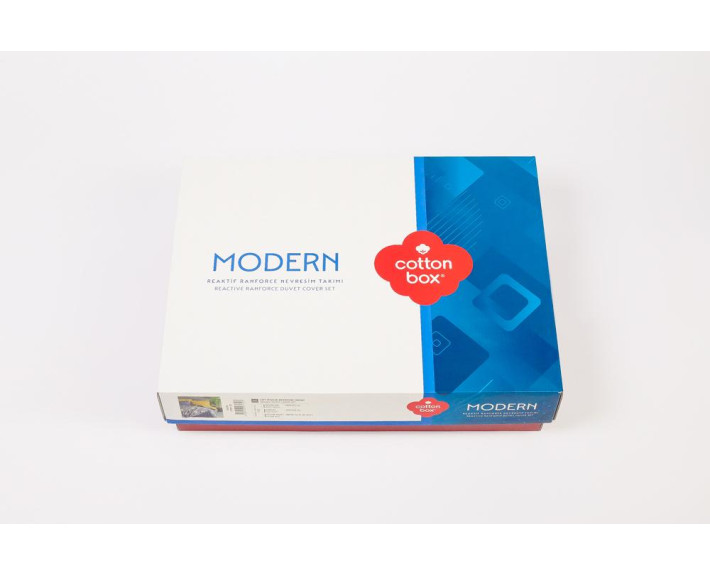 КПБ 2,0 MODERN РЕАКТИФ (підк.200X220см, прост.240X260см, навол.2шт 50X70см), STREW GRI, ранфорс, ТМ