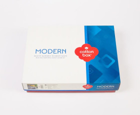 КПБ 2,0 MODERN РЕАКТИФ (підк.200X220см, прост.240X260см, навол.2шт 50X70см), STREW GRI, ранфорс, ТМ