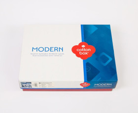 КПБ 2,0 MODERN РЕАКТИФ (підк.200X220см, прост.240X260см, навол.2шт 50X70см), SOLITO ИНДИГО, ранфорс.