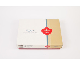 КПБ 2,0 PLAIN РЕАКТИФ (підк.200X220см, прост.240X260см, навол.2шт 50X70см), DENIM, ранфорс, ТМ Coton