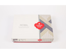КПБ 2,0 NOBIL REAKTIF (підк.200X220см, прост.240X260см, навол.2шт 50X70см), SWEELL KAHVE, ранфорс, Т