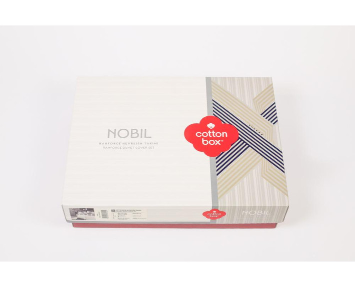 КПБ 2,0 NOBIL REAKTIF (підк.200X220см, прост.240X260см, навол.2шт 50X70см), SWEELL KAHVE, ранфорс, Т