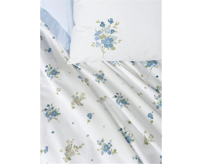 КПБ 1,5 SWEET (ковдра 160X230см, прост.180X240см, навол.1шт 50X70см), BELLUS MAVI, піке, ТМ Coton Bo