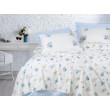 КПБ 2,0 SWEET (ковдра 220X230см, прост.240X260см, навол.1шт 50X70см), BELLUS MAVI, піке, ТМ Coton Bo