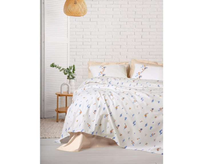 КПБ 1,5 SWEET (ковдра 160X230см, прост.180X240см, навол.1шт 50X70см), FELIZ SOMON, піке, ТМ Coton Bo