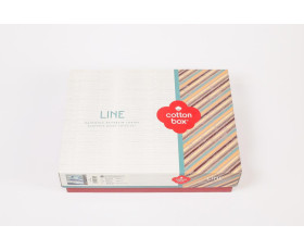 КПБ 2,0 LINE (підк.200X220см, прост.240X260см, навол.2шт 50X70см), FONTE MINT, ранфорс, ТМ Coton Box