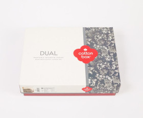 КПБ 2,0 DUAL (підк.200X220см, прост.240X260см, навол.2шт 50X70см), ANNIKA BEJ, ранфорс, ТМ Coton Box